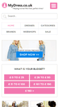 Mobile Screenshot of mydress.co.uk